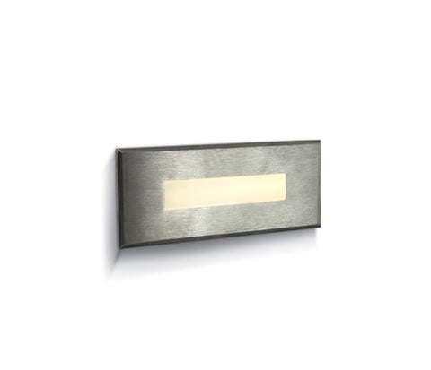 Elna LED 5W, 100lm, 3000K, 230V, IP65, inox