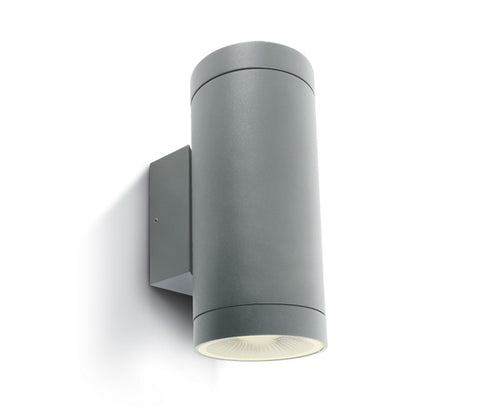 Garux Up/Down 2x20W, 100-240V, E27, PAR30, IP65, gri