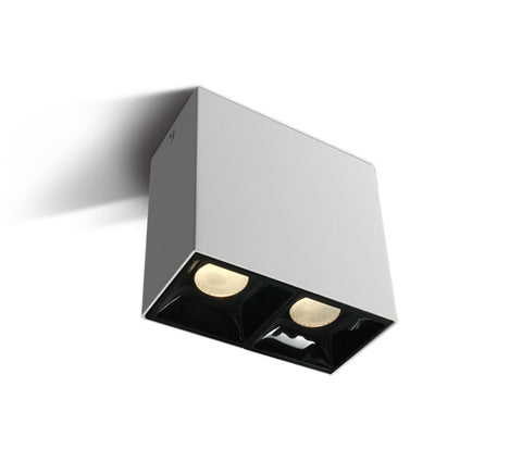 Sienna-II-S 2x7W, 2x550lm, 3000K, 100-240V, IP20, 36°, alb