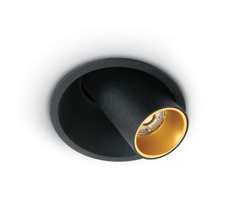 Jupiter 4, LED, 7W, 520lm, 3000K, IP20, 36°, negru