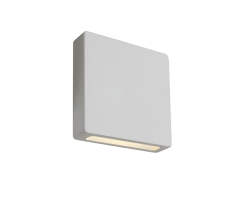 Alnar SQ Down 2W, 100lm, 3000K, IP65, alb