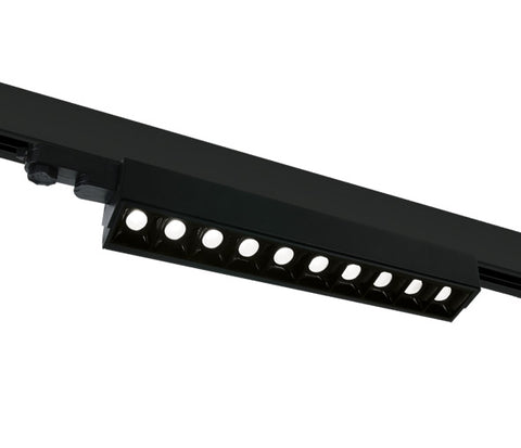 Gilo LED 10x5W, 10x425lm, 4000K, 230V, IP20, 30°, negru