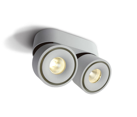 Onda X-2 2x8W, 2x600lm, 3000K, 230V, IP20, 25°, alb