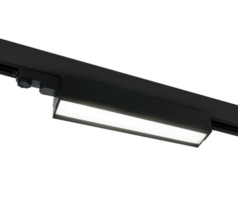 Milo LED 40W, 3400lm, 4000K, 230V, IP20, 100°, negru