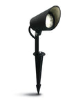 Gill-S LED 8W, 520lm, 3000K, 24VDC, IP65, 38°, negru