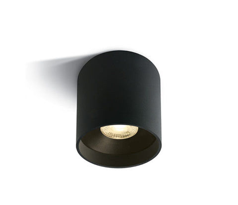 Aludra-S LED 8W, 520lm, 3000K, 230V, IP20, 38°, negru