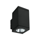 Mario-WL-Q2 LED 2x6W, 2x440lm, 3000K, 240V,IP54, 35°,negru