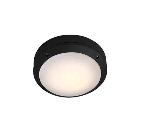 Teito 1 Deckenleuchte rand 20W, E27, 100-240V, IP54, negru