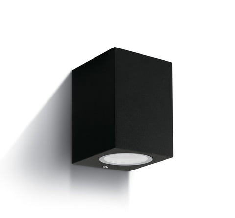 GARO I Wall luminaire 7W, 100-240V, GU10, IP65, negru