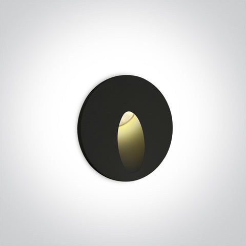Zoe R LED 3W, 3000K, 100-240V, IP54, negru