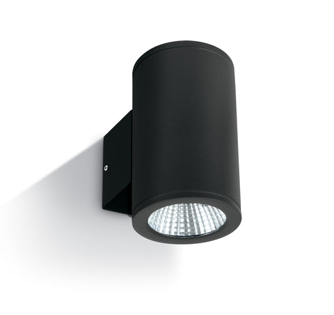 Maria2-WL LED 2x6W, 2x440lm, 3000K, IP54, aluminiu, negru