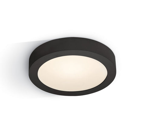 Plano Roand LED Plafo 16W, 1006lm, 3000K, 230V, IP40,negru