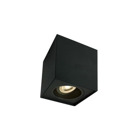 Miko Square A GU10 10W 220-240V IP20 negru