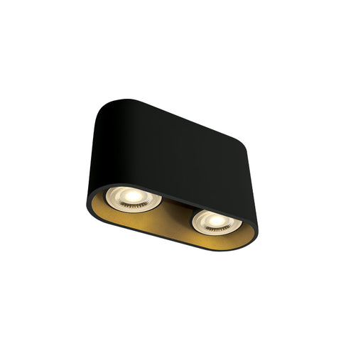 Miko Round F GU10 2x10W 220-240V IP20 negru