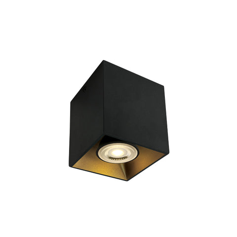 Miko Square F GU10 10W 220-240V IP20 negru