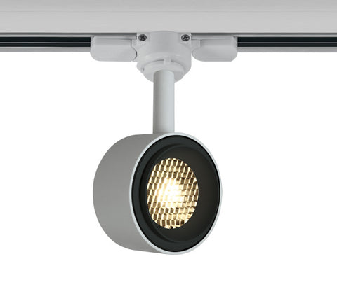 Disk Track 1 LED 8W 600lm 3000K 36° 230V Triac IP20 alb