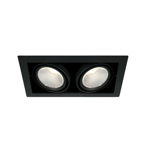 Krona-L/A2 2x30W 2x2700lm 4000K 38° 220-240V IP20 negru