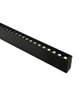Linear BU LED 40/20W  3000K 34°/120° 220-240V IP20 negru