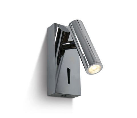 Hawk LED Switch 3W 150lm 3000K 36° 220-240V IP20 chrom