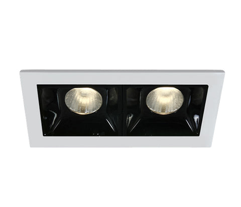 Kita LED 2x2W 2x160lm 3000K 30° 700mA IP20 Dim alb