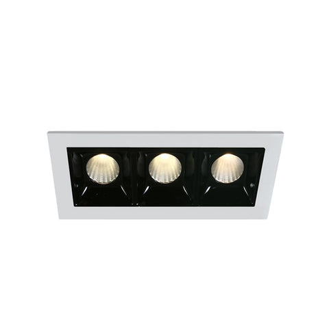 Nate LED 3x160lm 3000K 30° 700mA Dim IP20 alb