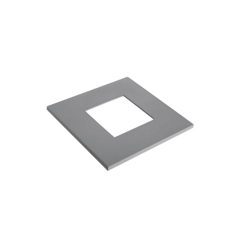 Cover plate Cave Q LED gri