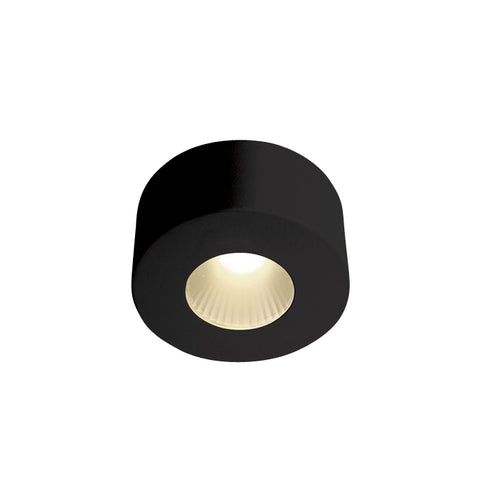 Disk LED 7W 500lm 3000K 40° 220-240V IP20 negru
