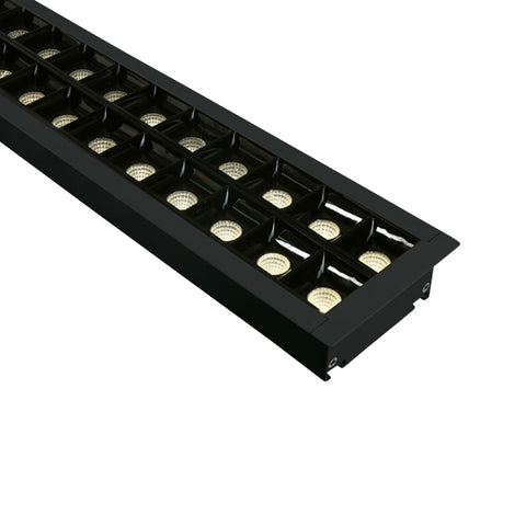 Sarre LED 40W 4000lm 3000K 34° 220-240V IP20 negru