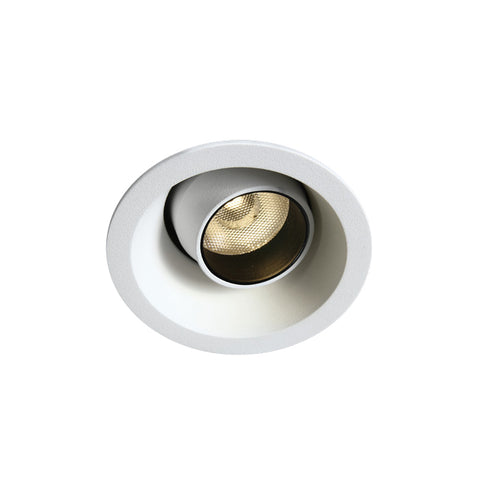 Forio LED Round 6W 540lm 3000K 24° 350mA IP20 alb