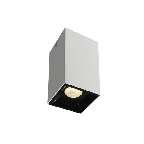 Kiko Square F LED 7W 550lm 3000K 36° 220-240V IP20 Dim alb