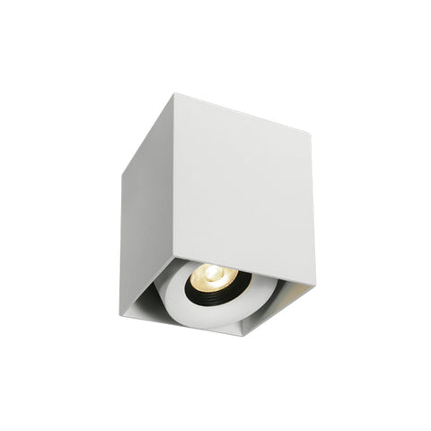 Pukki Square LED 8W 640lm 3000K 36° 230V IP20 Triac alb