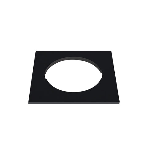 Square capac frame1-fach ptr.Bea negru
