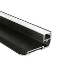 Profil de scara din aluminiu pt Mara LED 2 metri negru