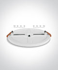 Bronte 10W 800lm 3000K 38° Ra80 230V IP20 argintiu