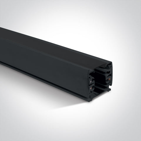 Capac 2m pt sina 3PH negru, gama One Light