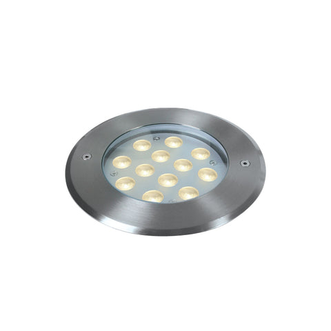 Huelva L 12x1W 850lm 4000K Ra80 otel inoxidabil