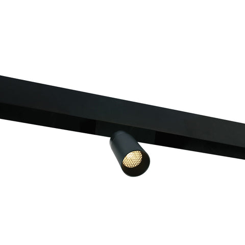 RIO 3 LED 8W 640lm 930 IP20 48VDC 15° negru