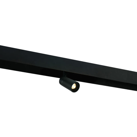 RIO 1 LED 6W 480lm 930 IP20 48VDC 38° negru