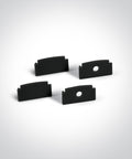 LED trimless profil aluminiu + PC diffuser negru 2m