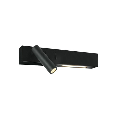 Archi LED 3+6W 480lm 3000K Ra80 220-240V IP20 negru