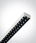 Proti Lens LED 75W 9700lm 4000K Ra80 220-240V IP20 dim alb