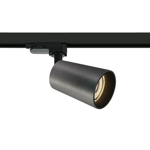 Faro Dark Light track Spot 10W 100-240V GU10 IP20 metal gri