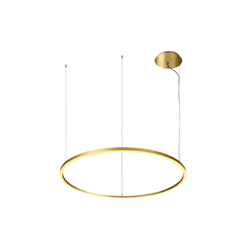 Lodo L 65W 4300lm 3000K Ra80 230V IP20 alamă periată