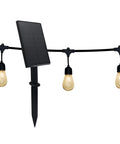 Lanț luminos Jinn LED 1W 2700K IP67 negru L‑8500mm