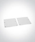 Profil Alu + capac opal PC, capace, pentru benzi de 45 mm 2m