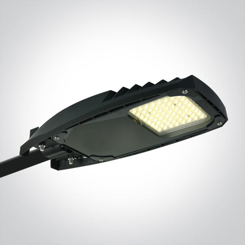 Black LED 50W 6800lm 3000K 100-240V IP66 IK08 negru