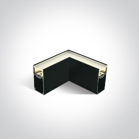 Ecke 8W 680lm 4000K UGR<19 for gama LINEAR A negru