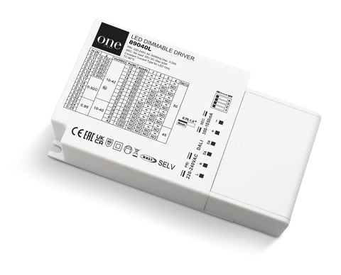 LED Driver 3-42W 300-1050mA IP20 DALI & Push to DIM 230V