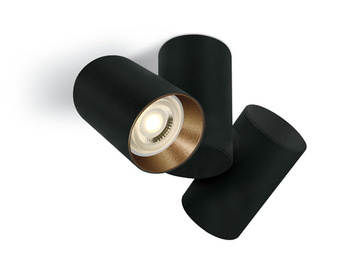 Finno DL 2x10W GU10 MR16 IP20 100-240V negru