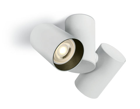 Finno DL 2x10W GU10 MR16 IP20 100-240V alb